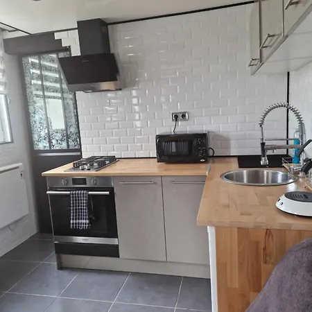 Maisonnette A 200M De La Plage Avec Parking Gratuit Et Terrasse Berck Exterior photo